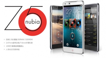 Bemutatkozott a ZTE új Nubia Z5-ös okostelefonja