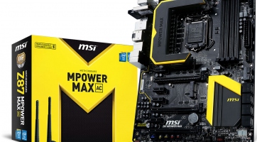 Bemutatkozott az MSI Z87 MPower MAX AC alaplap