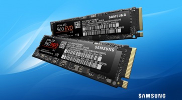 Bemutatkoztak az új Samsung 960-as SSD-k