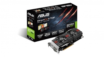 Bemutatkoztak az Asus új GTX 660 DirectCU II TOP és GTX 650 DirectCU TOP gyorsítói