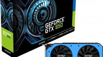 Bemutatta GTX 950-es modelljeit a Palit