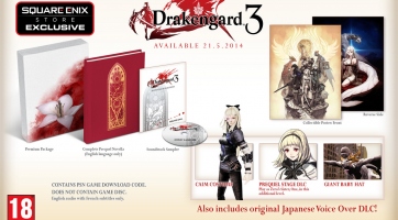 Bemutatták a Drakengard 3 európai gyűjtői kiadását