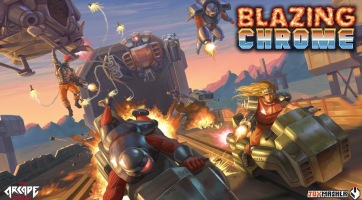 Blazing Chrome címmel egy zseniálisan múltidéző Contra-klón érkezik