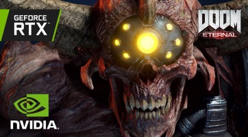 Bődületesen néz ki egy RTX 3080-as kártyával futtatva a Doom Eternal