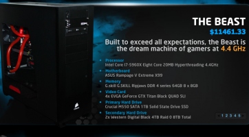 Brutális gépet rakott össze a GamingPC
