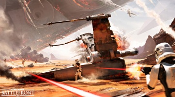 Brutálisan látványos képsorok a Star Wars: Battlefront - Battle of Jakku DLC-ből
