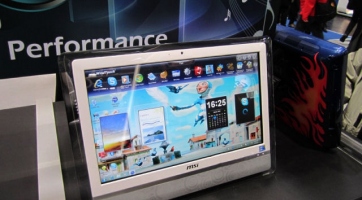 CeBIT 2010: Az MSI bemutatta új egybeépített PC-jét