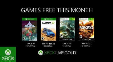 Celeste és Far Cry 2 a januári Games with Gold játékai közt