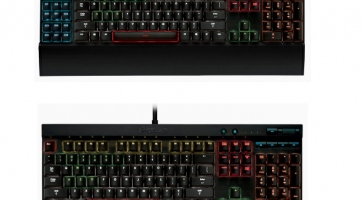 Cherry MX RGB-vel szerelt perifériákat és új házakat mutatott be a Corsair