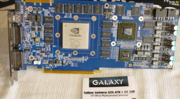 Computex 2010: Újabb dupla GPU-s videokártya a Galaxy kínálatában