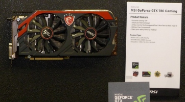 Computex 2013: Újabb GTX 780-as gyorsítóval bővült az MSI felhozatala