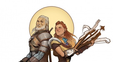 Cosplayerek ültették át a valóságba a The Witcher 3 és a Horizon Zero Dawn összeborulását
