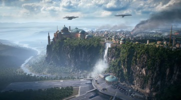 Csodálatos képpel mutatkozott be a Star Wars Battlefront 2 - Assault on Theed multis pályája