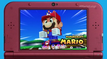 December elején jelenhet meg Európában a Mario & Luigi: Paper Jam Bros