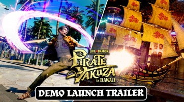Demót kapott a Like a Dragon: Pirate Yakuza in Hawaii