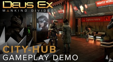 Deus Ex: Mankind Divided - gameplay videó és új játékmód