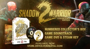 Dobozos gyűjtői kiadásban is megjelenik a Shadow Warrior 2