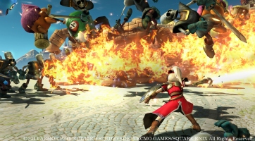 Dragon Quest Heroes: PS3 vs PS4 (gameplay)