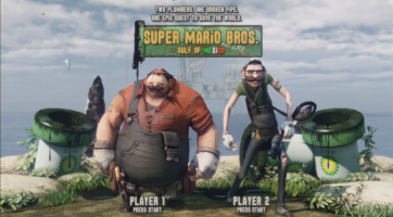 A Super Mario Bros. karakterválasztó képernyőjének egy felettébb morbid újragondolása