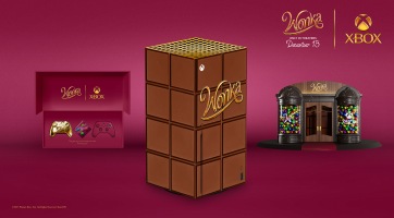 Ehető csokikontrollerrel érkezik a Wonka című film által ihletett Xbox Series X