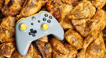 Ehhez a limitált Xbox One kontrollerhez bátran hozzávághatsz egy csirkecombot