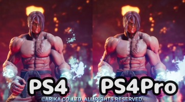 Ekkora különbség lesz a Fighting EX Layer PS4-es és PS4 Pro-s grafikája között