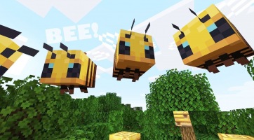 Elárasztják a méhek a Minecraftot