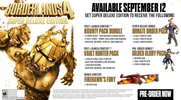Elindult a Borderlands 4 előrendelése, lehullt a lepel a megjelenés utáni tartalmak egy részéről