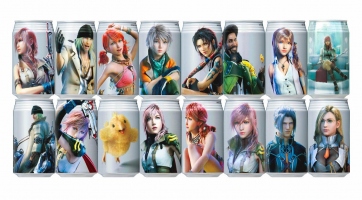 Elixir: Decembertől fogyaszthatók a Final Fantasy XIII italok Japánban a Suntory-tól