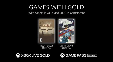 Elképesztően gyenge lett az Xbox Live Gold decemberi kínálata