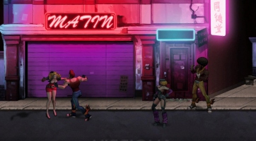 Elkészült a Double Dragon Neon