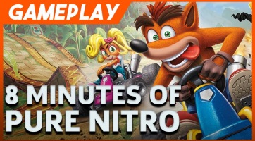 Embertelen mennyiségű Crash Team Racing: Nitro-Fueled gameplay jött