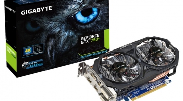 Erősebb GTX 750 Ti érkezik a Gigabyte műhelyéből