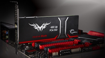 Extrém sebességet kínál a 480GB-os G.Skill Phoenix Blade PCIe SSD