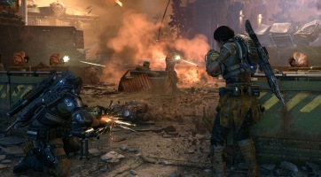 Ez a vak játékos szimplán a hangeffektek segítségével nyúzza a Gears of War 4-et