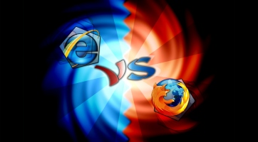 Fej fej mellett az Internet Explorer és a Firefox