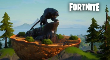 Fekete Párduc szobrot emeltek a Fortnite-ban