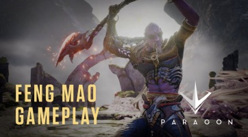 Feng Mao harcol a Paragon legfrissebb gameplay videóján