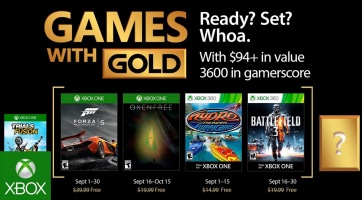 Forza 5 és Battlefield 3 a szeptemberi Games with Gold ingyen játékai között
