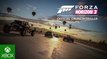 Forza Horizon 3: csinos a launch trailer és jók az első értékelések is