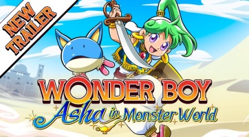 Friss trailert kapott a Wonder Boy: Asha in Monster World