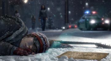 Gameplay felvételen a Beyond: Two Souls