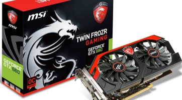 GeForce GTX 660 Gaming széria érkezett az MSI-től