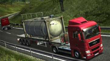 German Truck Simulator: Begördült a demo