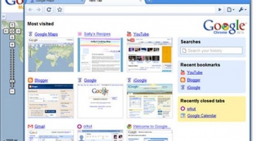 Google Chrome böngésző érkezik
