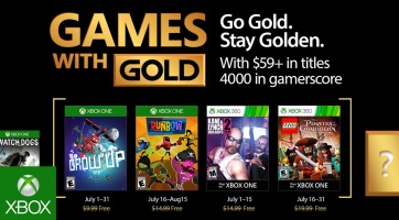 Grow Up és Kane & Lynch 2 a Games with Gold júliusi ingyen játékai