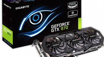 GTX 970 WindForce OC néven érkezik a Gigabyte új grafikus kártyája