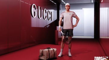Gucci felszerelések érkeznek a TopSpin 2K25-be