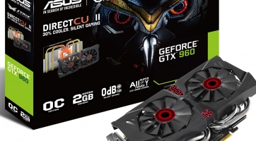 Gyárilag felpörgetett órajelekkel érkezik az ASUS Strix GTX 960