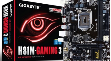 H81-es chipkészletre épülő gamer alaplapot mutatott be a Gigabyte